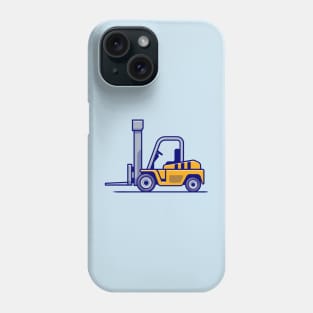 Tractor Vehicle Cartoon Illustration Phone Case