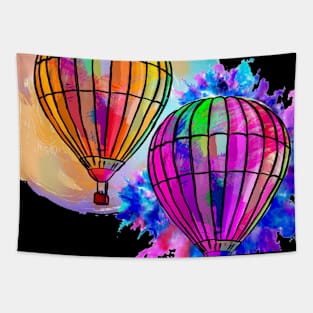 Hot air balloon Tapestry