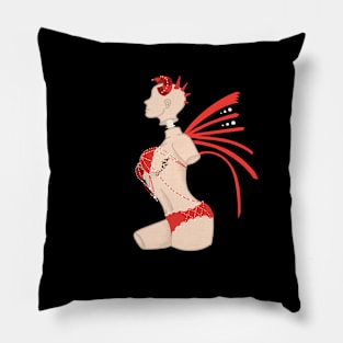 Demon Warrior Pillow