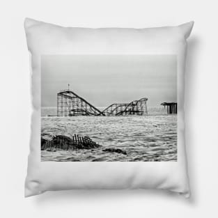 Coaster in Ruins Pillow