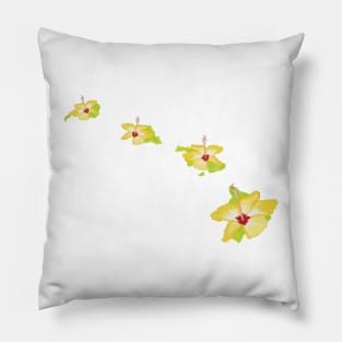 Hawaii Hibiscus Pillow