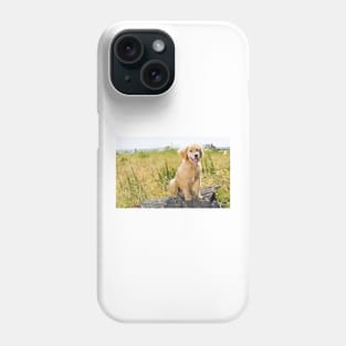 Labrador Puppy Digital Painting Phone Case