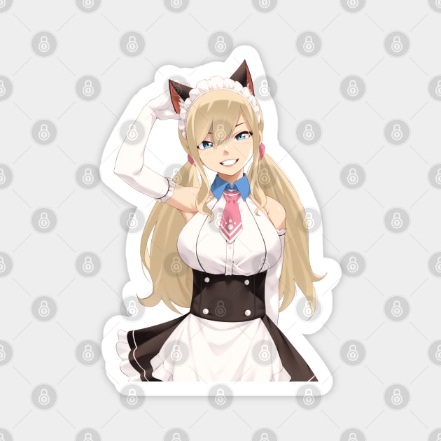 Rebecca Maid " Edens Zero" Magnet by StayAlivePlz