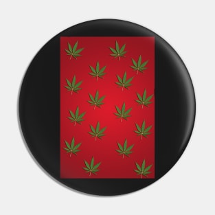 Smoking Weed Pin