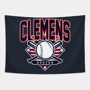 Vintage Boston Clemens Tapestry