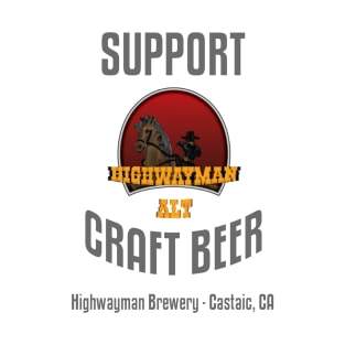 HMB Support Craft Beer: Highwayman Alt T-Shirt