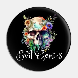 Evil Genius Pin