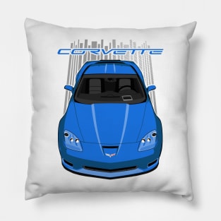 Corvette C6 Z06 - Blue Pillow