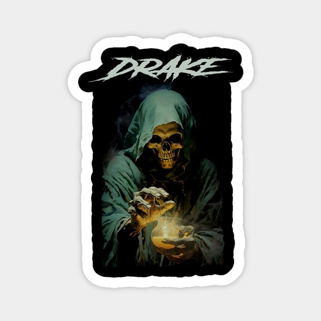 DRAKE MERCH VTG Magnet by Bronze Archer