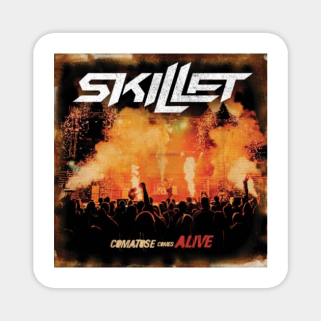 Skillet Comatose Comes Alive Album Cover Skillet Band