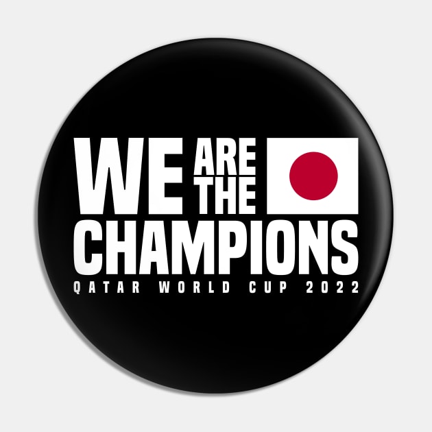 Qatar World Cup Champions 2022 - Japan Pin by Den Vector