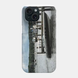 Essex CT - Stormy Day At The Harbor Phone Case