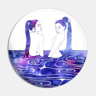 Two Nereids Pin