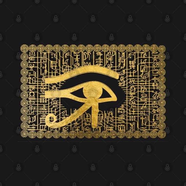 Eye of Ra, for Luck, Power, and Growth by Leon Loveless