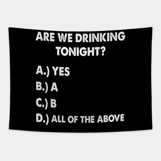 Funny drinking tapestry sales