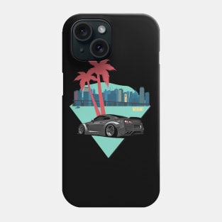 R35 GTR Skyline Miami JDM Tuning Car Phone Case