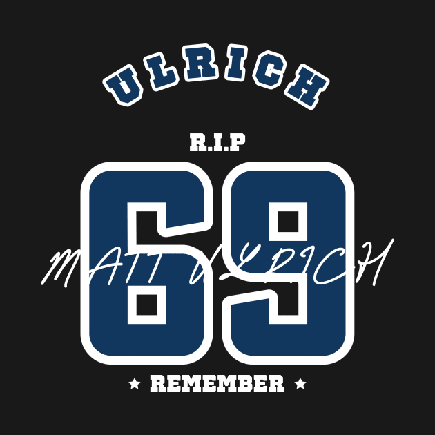 MATT ULRICH T-SHIRT R.I.P. by Cult Classics