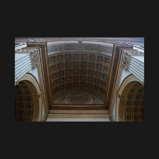 Sant Andrea Basilica Entrance Ceiling. Mantua, Italy by IgorPozdnyakov