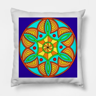 Circle Mandalas 71 (Style:22) Pillow