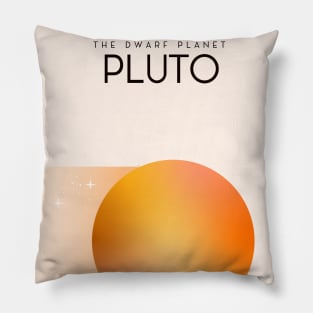 The Dwarf Planet Pluto Pillow