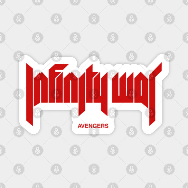 Infinity War Logo Infinity War Magnet Teepublic
