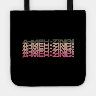 A-MEH-zing - Not So Amazing Retro TV Tote