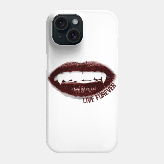 Live forever Phone Case by Birdbox