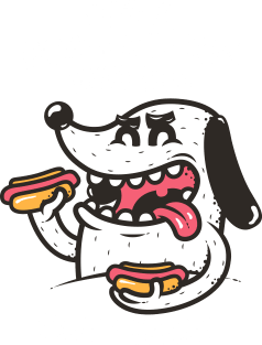 Dog-Eat-Dog Magnet