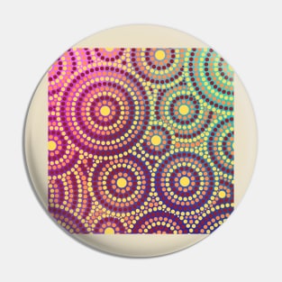 Awesome Aboriginal Dot Art Pin