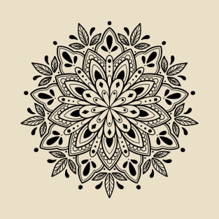 Geometric Mandala Pattern Design by Lorna Laine T-Shirt