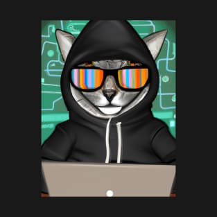 Hacker Cat T-Shirt