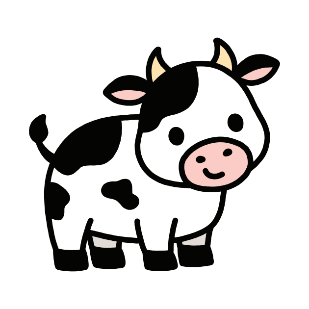 Cow by littlemandyart