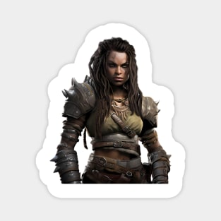 Baldur's Gate 3 Female Fighter Magnet