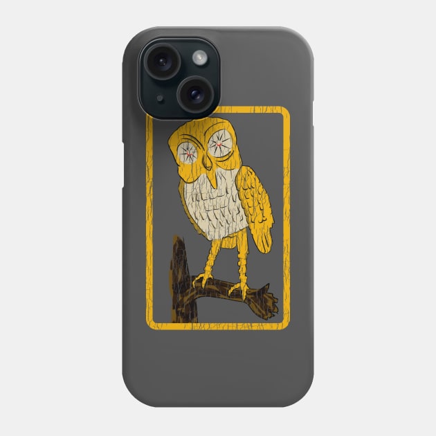 Bubo the mechanical owl Phone Case by Cinematic Omelete Studios