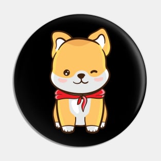 Cute Kawaii Corgi Puppy Pin