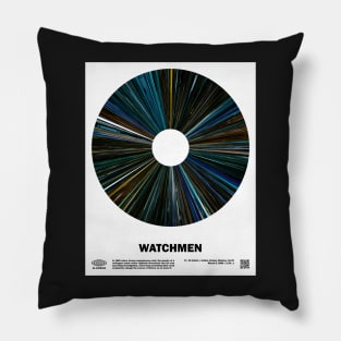 minimal_Watchmen Warp Barcode Movie Pillow