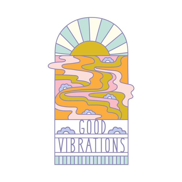 Good Vibrations emblem by Elizabeth Olwen