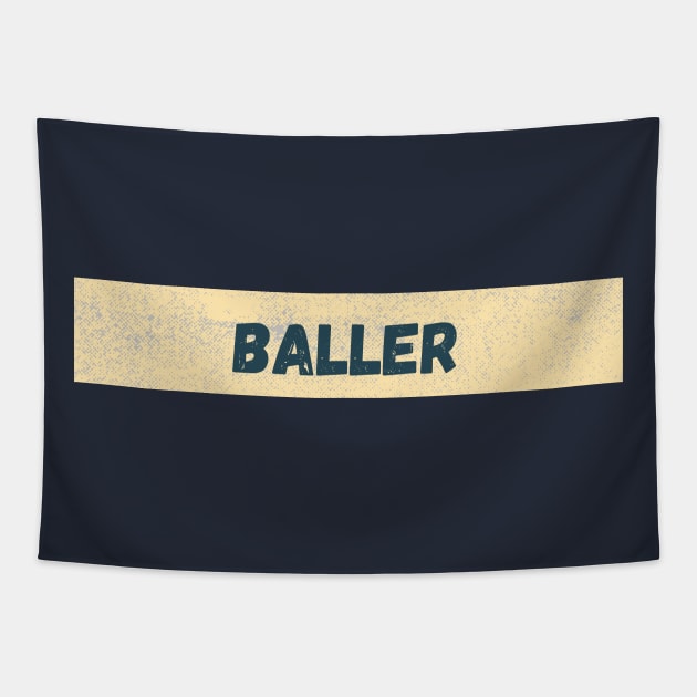 Baller Faded Tapestry by High Altitude