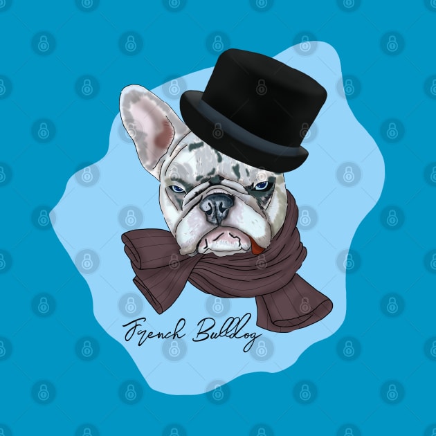 French Bulldog Dad by KateQR