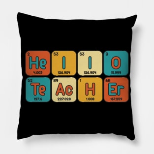 Hello Teacher Pillow