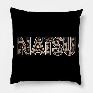 Awesome Proud Name Natsu Pattern Retro Anime Pillow