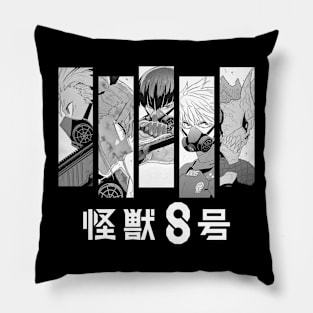 Young Heroes Kaiju No 8 Pillow