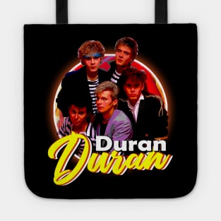 Duran's Timeless Hits Cinematic Brilliance Vintage Scenes Tee Tote