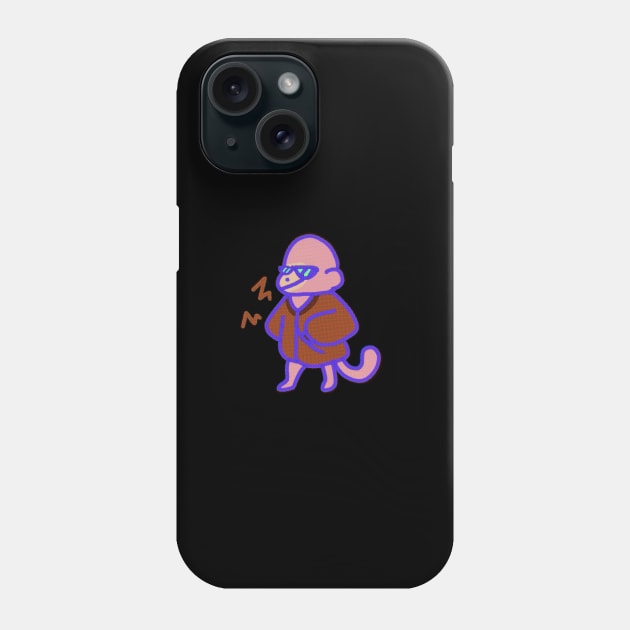 Brown Jacket Monkey! Phone Case by Kenners