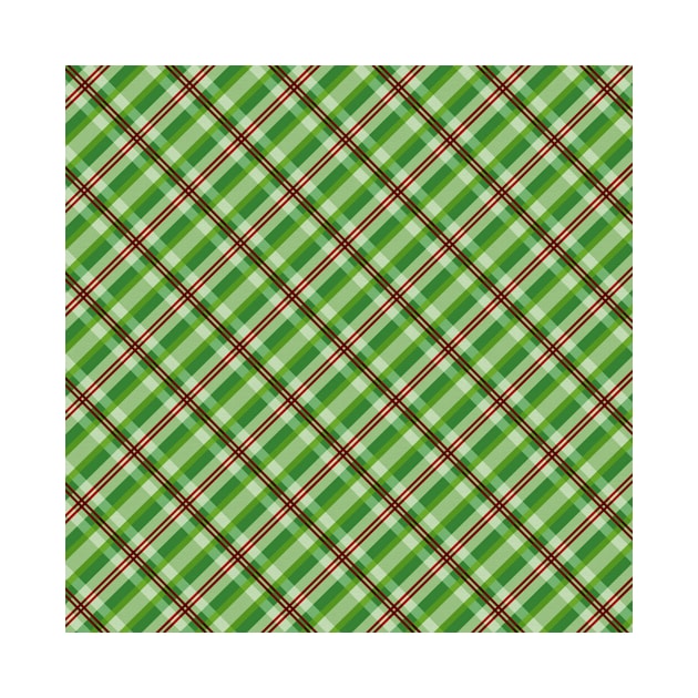 Beautiful Tartan Patterns 1 by Sahl King