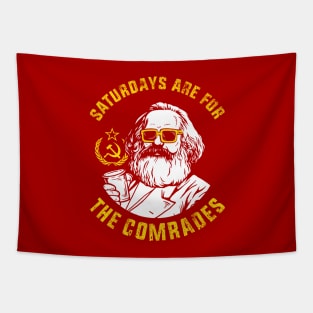 Saturdays Are For The Comrades Tapestry