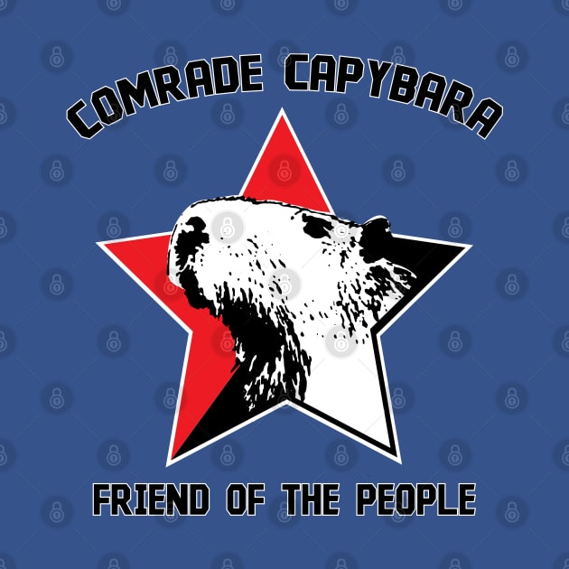 comrade capybara by the gulayfather