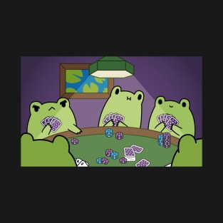 Frogs Playing Poker T-Shirt