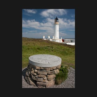 Mull of Galloway Lighthouse and Topograph Photograph Dumfries and Galloway T-Shirt