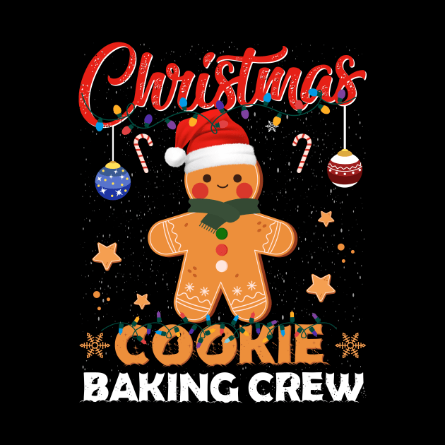 Christmas Lights Christmas Cookie Baking Crew by jodotodesign